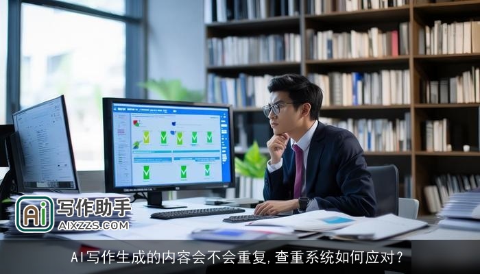 AI写作生成的内容会不会重复,查重系统如何应对？