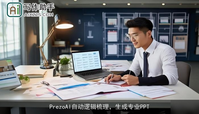 PrezoAI自动逻辑梳理，生成专业PPT