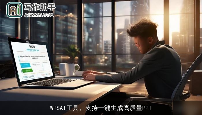 WPSAI工具，支持一键生成高质量PPT