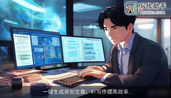 一键生成原创文章，AI写作提高效率