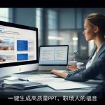 一键生成高质量PPT，职场人的福音