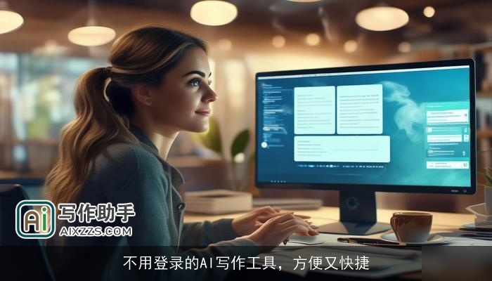 不用登录的AI写作工具，方便又快捷
