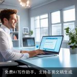 免费AI写作助手，支持各类文稿生成