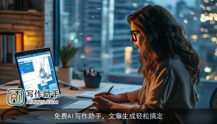 免费AI写作助手，文章生成轻松搞定