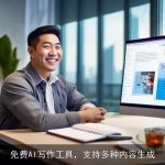 免费AI写作工具，支持多种内容生成
