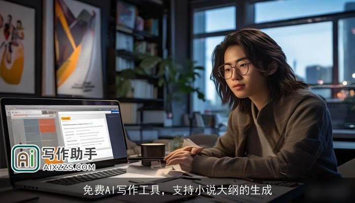 免费AI写作工具，支持小说大纲的生成