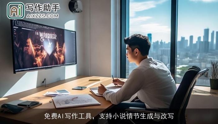 免费AI写作工具，支持小说情节生成与改写