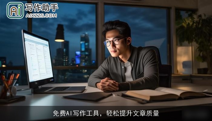 免费AI写作工具，轻松提升文章质量