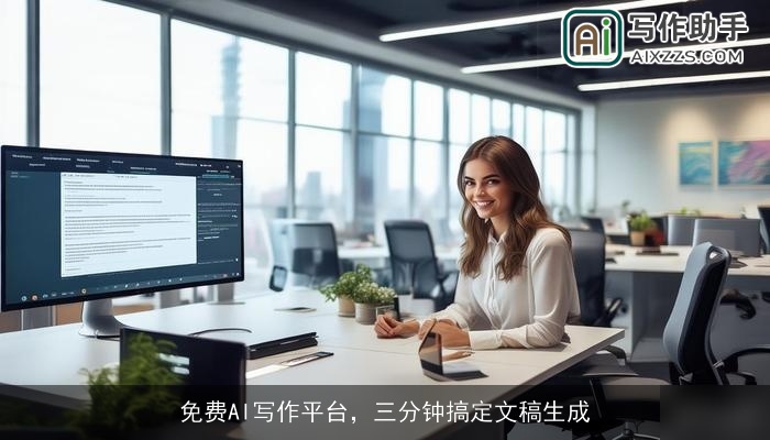 免费AI写作平台，三分钟搞定文稿生成