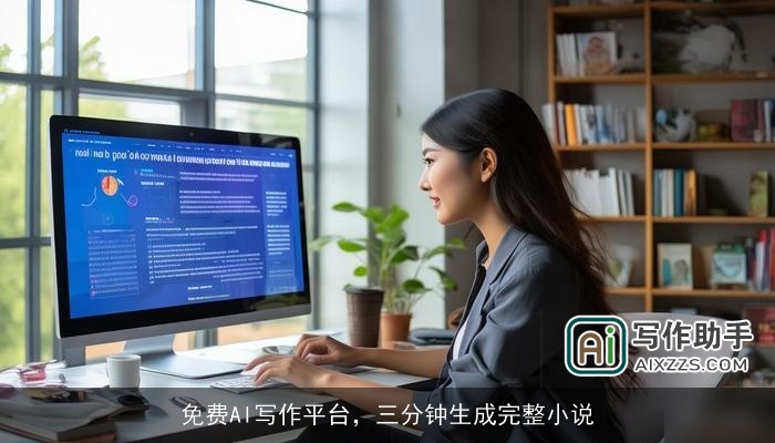 免费AI写作平台，三分钟生成完整小说