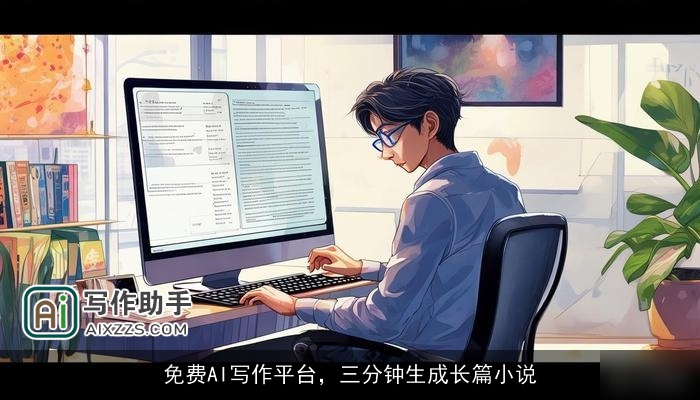 免费AI写作平台，三分钟生成长篇小说