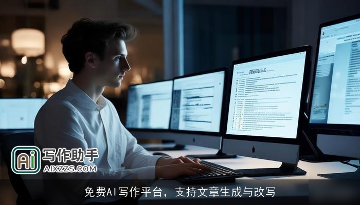 免费AI写作平台，支持文章生成与改写