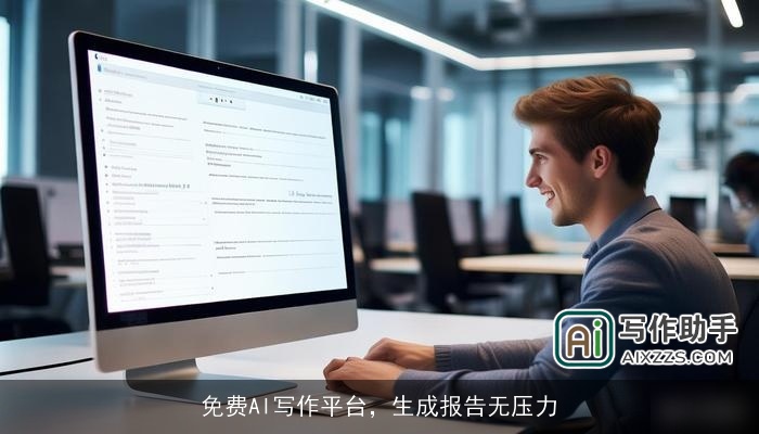 免费AI写作平台，生成报告无压力