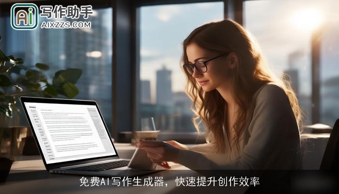 免费AI写作生成器，快速提升创作效率