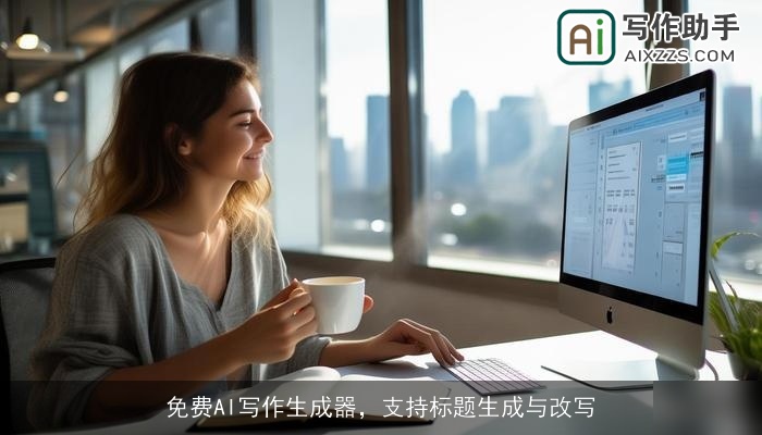 免费AI写作生成器，支持标题生成与改写
