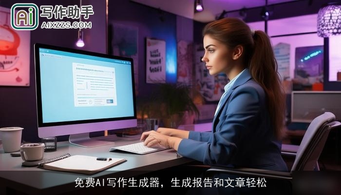 免费AI写作生成器，生成报告和文章轻松