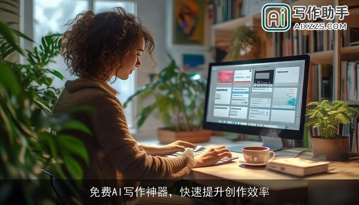 免费AI写作神器，快速提升创作效率