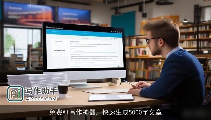 免费AI写作神器，快速生成5000字文章
