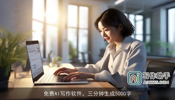 免费AI写作软件，三分钟生成5000字