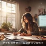 免费AI创作助手，帮你快速完成创作
