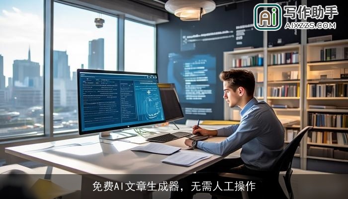 免费AI文章生成器，无需人工操作