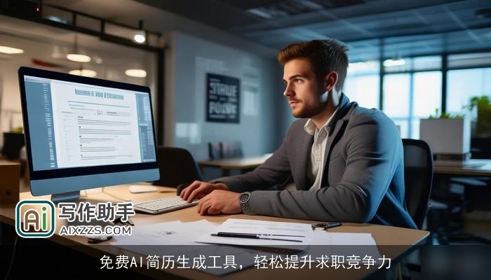 免费AI简历生成工具，轻松提升求职竞争力