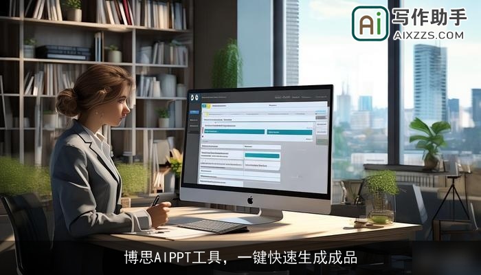 博思AIPPT工具，一键快速生成成品