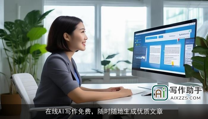 在线AI写作免费，随时随地生成优质文章