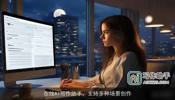 在线AI写作助手，支持多种场景创作