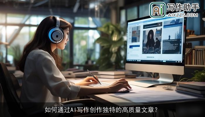 如何通过AI写作创作独特的高质量文章？