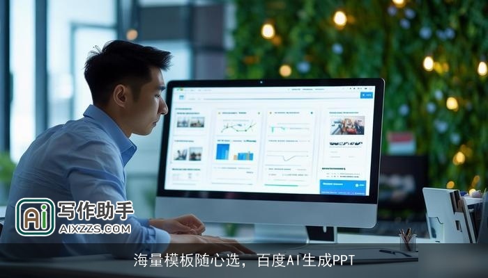 海量模板随心选，百度AI生成PPT