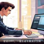 爱设计PPT，一键生成专属演示文稿