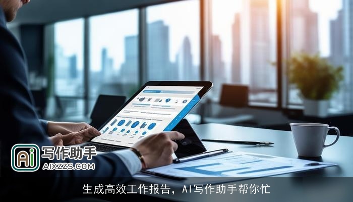 生成高效工作报告，AI写作助手帮你忙