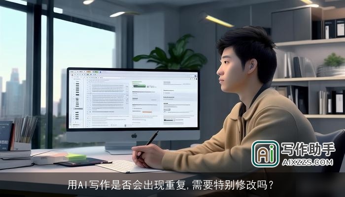 用AI写作是否会出现重复,需要特别修改吗？