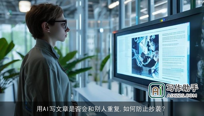 用AI写文章是否会和别人重复,如何防止抄袭？