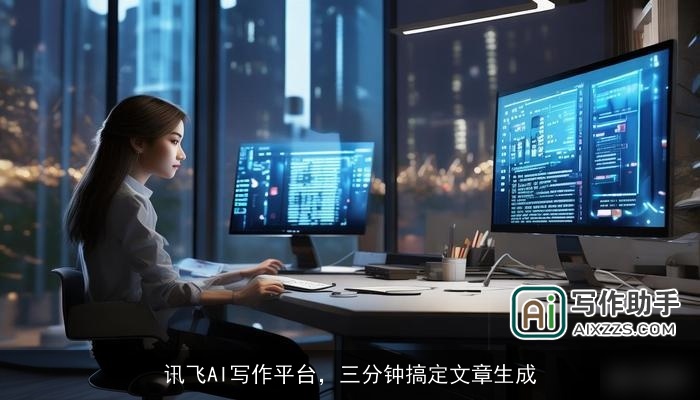 讯飞AI写作平台，三分钟搞定文章生成