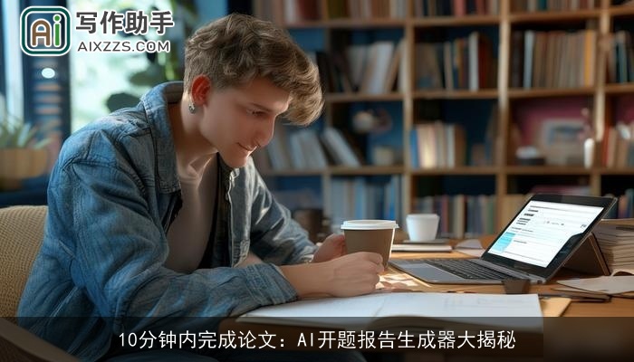 10分钟内完成论文：AI开题报告生成器大揭秘