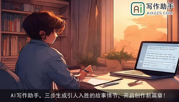 AI写作助手，三步生成引人入胜的故事情节，开启创作新篇章！