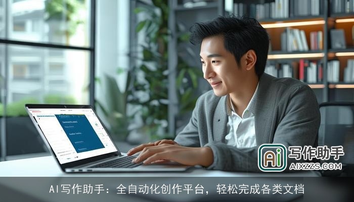 AI写作助手：全自动化创作平台，轻松完成各类文档