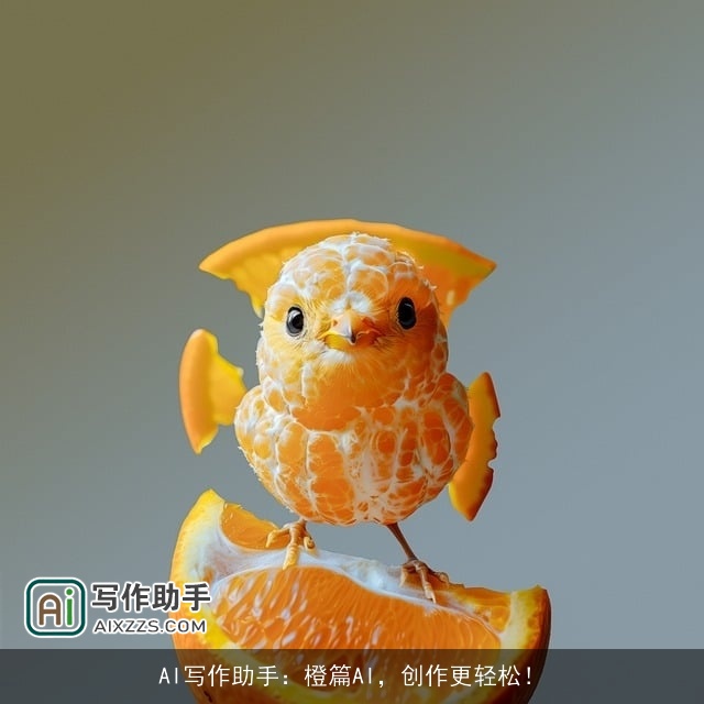 AI写作助手：橙篇AI，创作更轻松！