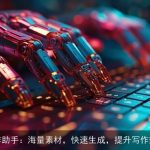 AI写作助手：海量素材，快速生成，提升写作效率！