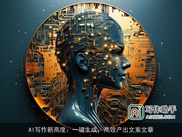 AI写作新高度：一键生成，高效产出文案文章