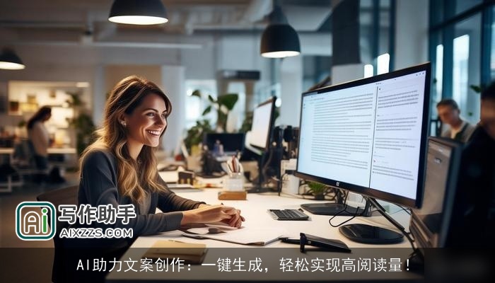 AI助力文案创作：一键生成，轻松实现高阅读量！