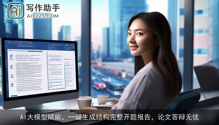AI大模型赋能，一键生成结构完整开题报告，论文答辩无忧