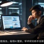 AI开题报告，秘塔AI搜索，学术研究助手全新体验