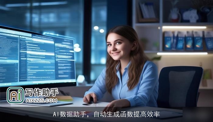 AI数据助手，自动生成函数提高效率