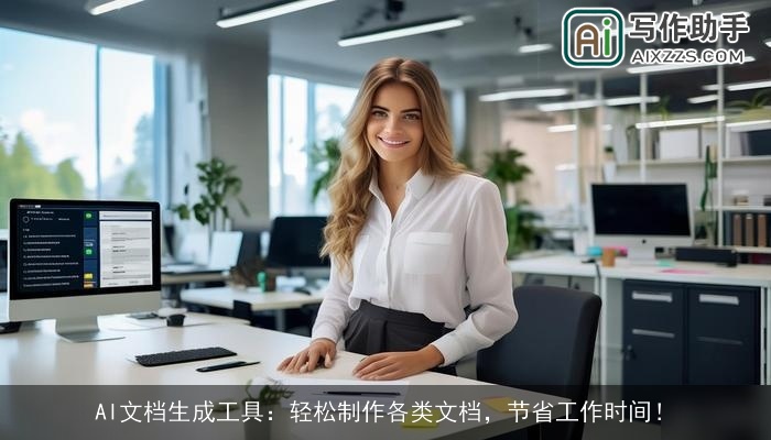 AI文档生成工具：轻松制作各类文档，节省工作时间！