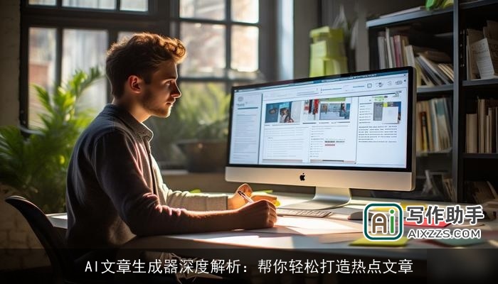 AI文章生成器深度解析：帮你轻松打造热点文章