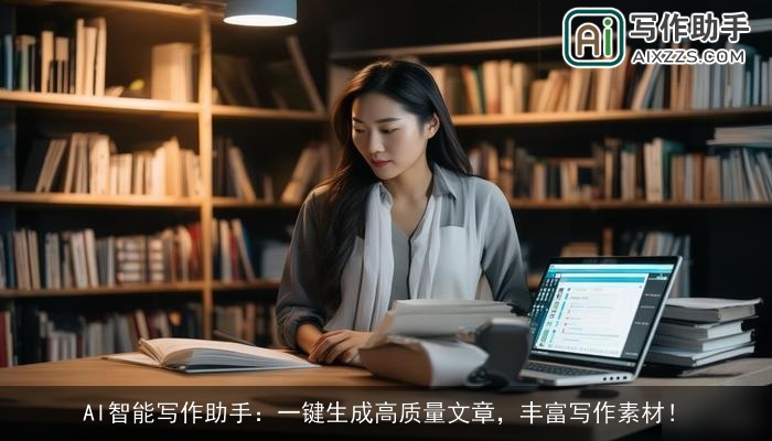 AI智能写作助手：一键生成高质量文章，丰富写作素材！