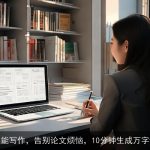 Ai智能写作，告别论文烦恼，10分钟生成万字论文
